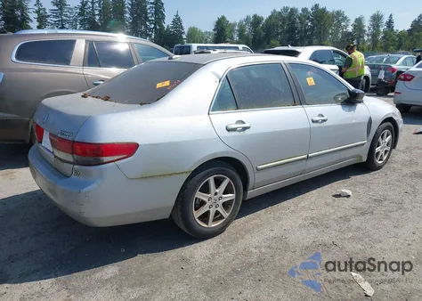 2004 Honda Accord 3.0 Ex из США, поврежденный, VIN 1HGCM66554A017488